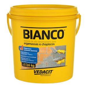 Adesivo de Alto Desempenho para Argamassas e Chapiscos Bianco Cinza 3,6KG - Vedacit