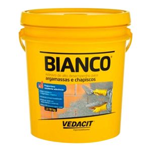 Adesivo de Alto Desempenho para Argamassas e Chapiscos Bianco Cinza 18KG - Vedacit