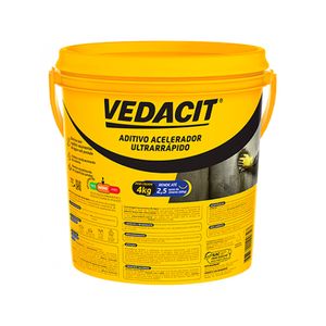 Impermeabilizante Aditivo Acelerador Rapidíssimo 4KG - Vedacit
