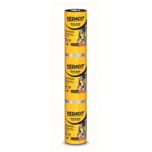 Fita Asfáltica Multiúso Aluminizada Autoadesiva 90CMX10M - Vedacit