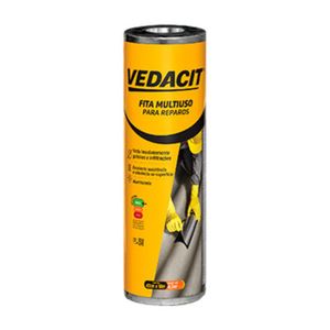 Fita Asfáltica Multiúso Aluminizada Autoadesiva 45CMX10M - Vedacit