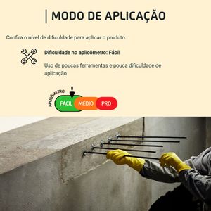 Adesivo Estrutural à Base Epóxi Compound Tix 1KG - Vedacit