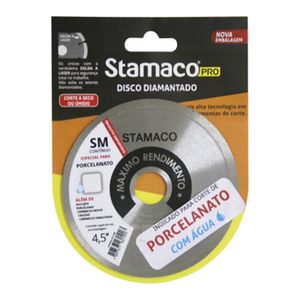 Disco Diamantado Stamaco Modo Contínuo 4,5"
