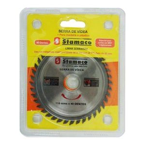 Serra Widea Stamaco Serramax 40 Dentes 4,3/8" 110 MM