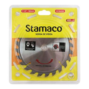 Serra Widea Stamaco Serramax 24 Dentes 7,1/4" 180 MM