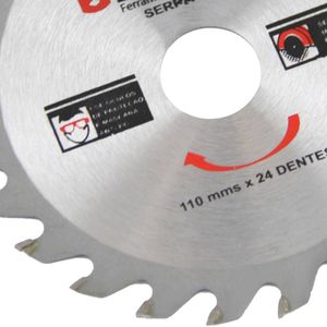 Serra Widea Stamaco Serramax 24 Dentes 4,3/8" 110 MM