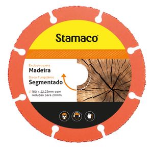 Disco de Tungstênio para Madeira Stamaco 7" 180 MM