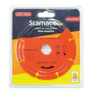 Disco de Tungstênio para Madeira Stamaco 4 3/8