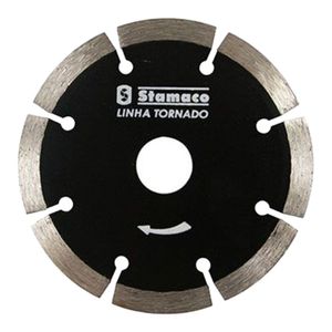 Disco Diamantado Stamaco Tornado Segmentado 105 MM