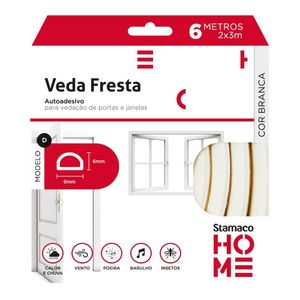 Veda Frestas Stamaco Modelo D 5 M Branco
