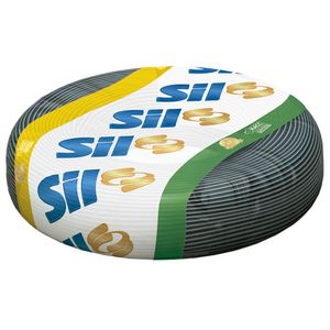 Cabo Flexível 2,5MM 25 Metros Preto SIL Fios