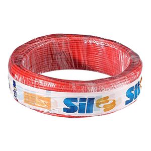 Cabo Flexível 2,5MM 100 Metros Vermelho SIL Fios