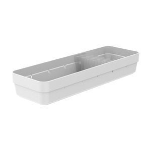 Organizador Ou de Utensilios Logic  11,5 x 35 x 5,5 CM PP Branco Fechado