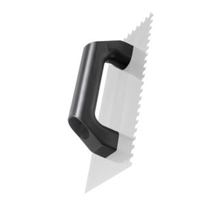 Desempenadeira Cortag Dentada 10X10 Aço Cabo Plastico