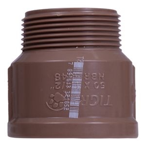 Adaptador Curto Tigre PVC Roscável 50 MM X 1,1/2"
