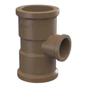 Tee 90 de Redução Tigre PVC Soldável 50 X 20 MM