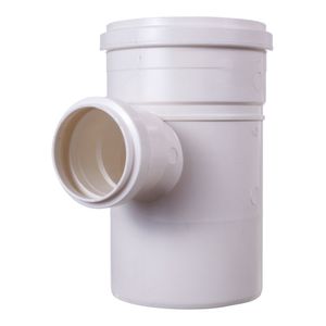 Tee 90 Curto Tigre PVC 100 X 50 MM