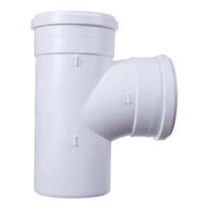 Tee 90 Curto Tigre PVC 100 X 100 MM