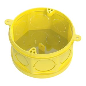 Caixa de Luz Tigre Tigreflex Octogonal Fundo Móvel 4X4 Amarelo