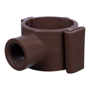 Colar para Tomada Tigre PVC com Trava 60 MM X 3/4"