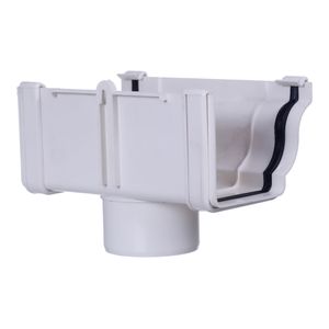 Bocal Condutor Circular Tigre Aquapluv Style Branco