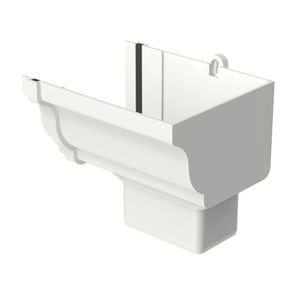 Bocal para Calha Tigre Style Aquapluv Retangular Branco