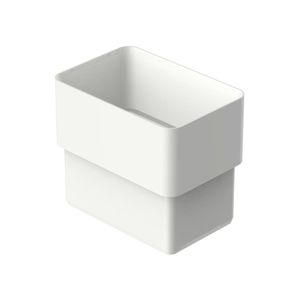Acoplamento Condutor Tigre Aquapluv Style Retangular Branco