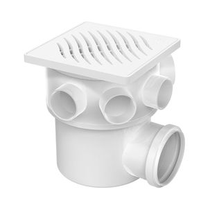 Caixa Girafácil Tigre Quadrada 100 X 140 X 50 MM Branco
