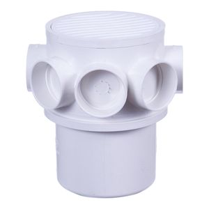Caixa Girafácil Tigre Redonda 100 X 140 X 50 MM Branco