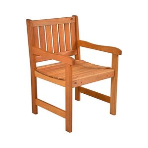 Cadeira de Madeira para Jardim Lyptus 58CM - Metalnew