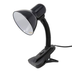 Abajur de Mesa Abajur com Garra Versaty 1X60W Preto - XH112P - Bronzearte