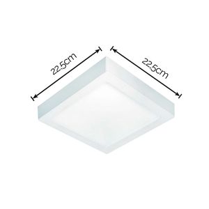 Painel LED de Sobrepor Quadrado Home Branco 18W 6400K - Bronzearte