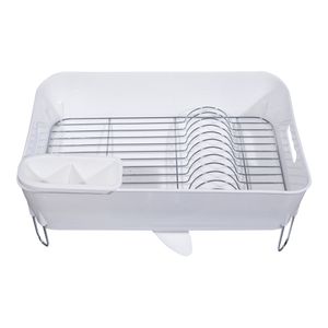 Escorredor de Louças Arthi Deluxe com Porta Talheres 12 Pratos
