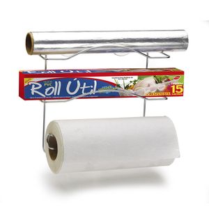Suporte para Cozinha Arthi para 3 Rolos Cromado