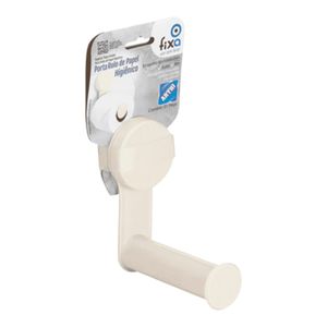 Porta Papel Higiênico Arthi Fixa sem Furar 1338 Off White