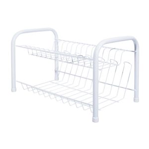 Escorredor De Pratos Duplo Branco - Arthi