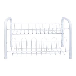 Escorredor De Pratos Duplo Branco - Arthi