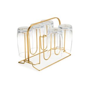 Porta Copos Dourado Fosco - Arthi