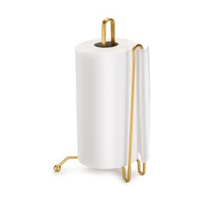 Porta Rolo Papel Dourado Fosco - Arthi