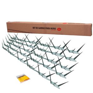 Kit Garra De Muro Calha Forte C  5 Pcs De 1,20Mt