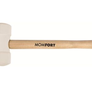 Martelo de Borracha Momfort para Cerâmica 40 MM Branco