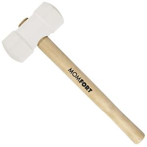 Martelo de Borracha Momfort para Cerâmica 60 MM Branco