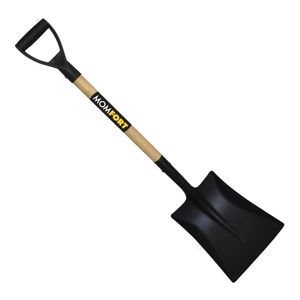 Pá com Cabo de Madeira Momfort PVC Quadrado N 3 75 CM