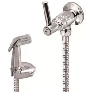Ducha Higiênica Forusi C55 Cromada Gatilho 1/4X1/2X3/4