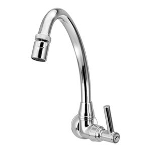 Torneira de Parede para Cozinha Forusi C55 com Articulador 1/4x1/2x3/4 Cromado