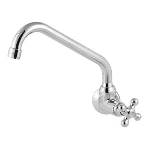 Torneira de Parede Viqua Cozinha Marujá Volta 3/4 Cromada
