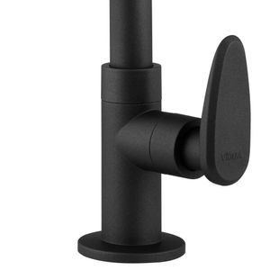 Torneira de Mesa Viqua Allure Decore para Banheiro Preto Fosco