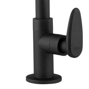 Torneira para Cozinha Mesa Bica Móvel Allure Preto Fosco - 1170311 - Viqua