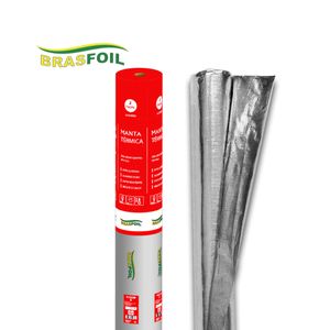 Manta Térmica para Telhado com 2 Faces Profissional SB IV 15M - Brasfoil
