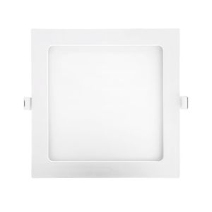 Painel LED de Embutir Quadrado Branco Frio 18W 6500K - PL004A - Nitrolux